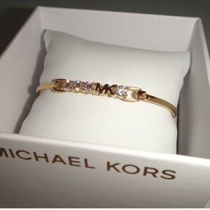 MK rose gold bracelet
